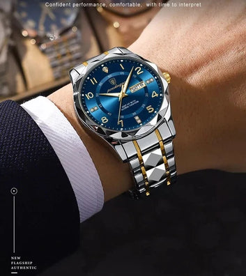 Men's Quartz Watches 3 ATM Waterproof
